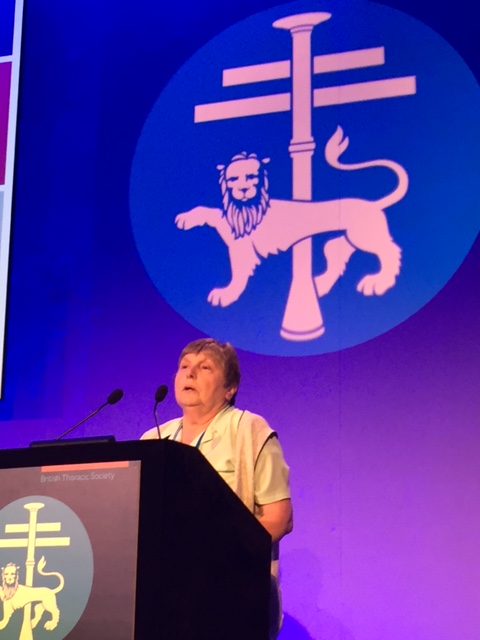 Elisabeth Ehrlich at BTS 2016 meeting