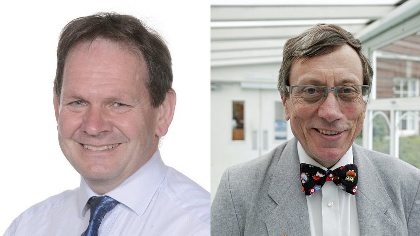 Professors Ian Pavord and Andy Bush