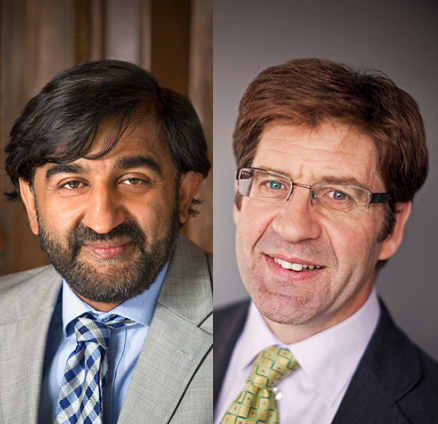 Aziz Sheikh and Chris Griffiths - our directors